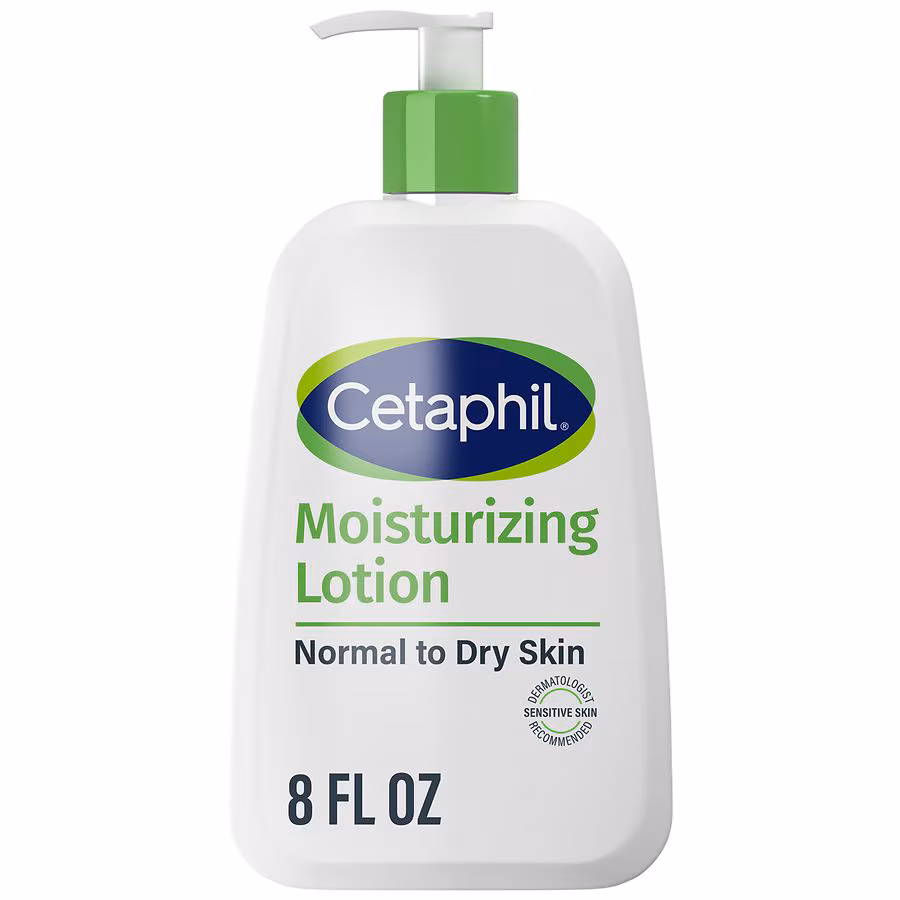 Cetaphil Moisturizing Lotion, Normal to Dry Skin Unscented, 8.0 fl oz