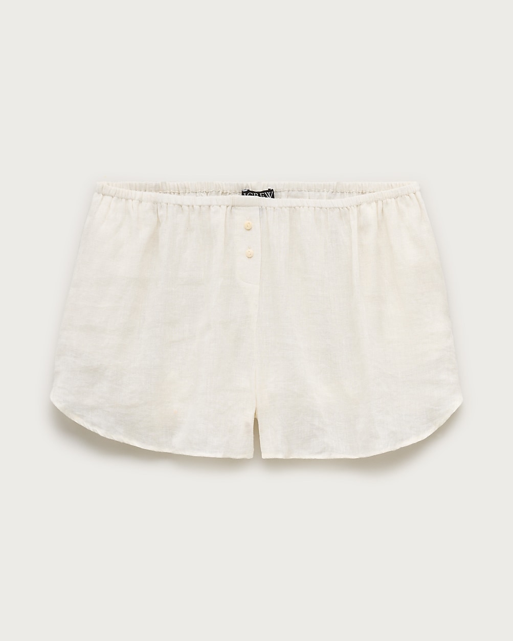 Beach short in Hampton linen-blend