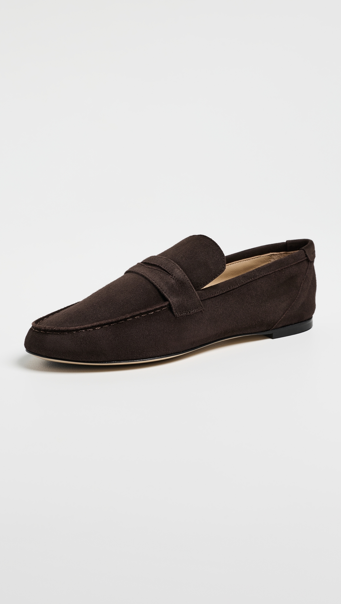 Jamie Haller Suede Penny Loafers