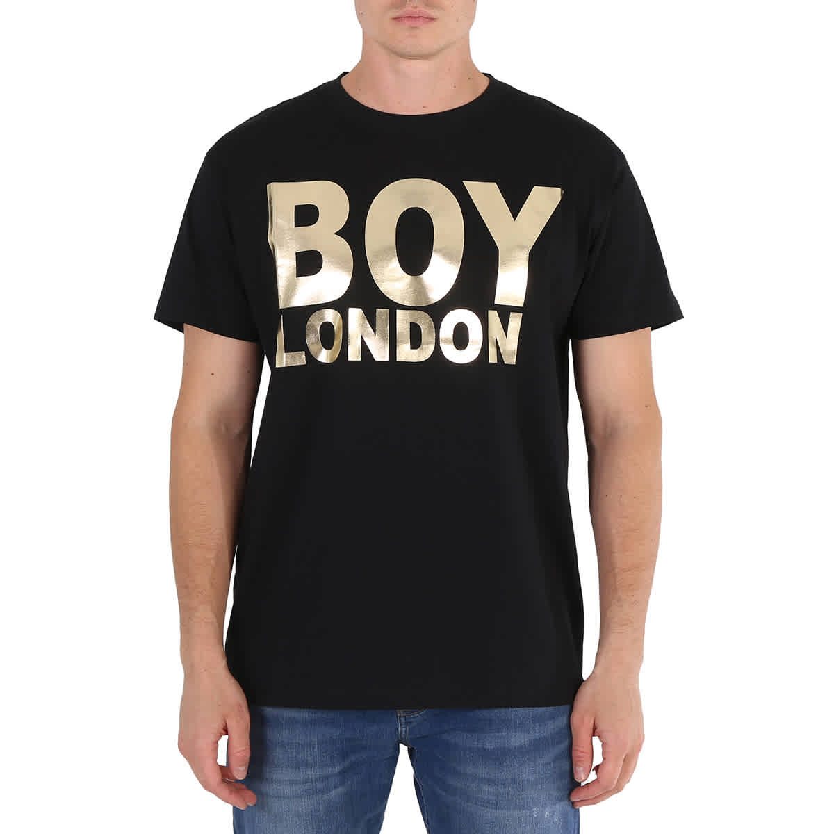 Boy London Black Logo Tee, Size Small