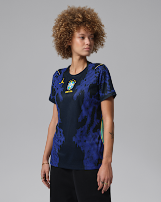 Brazil National Team 2026 Match Away Women's Nike Aero-FIT Soccer Jersey
