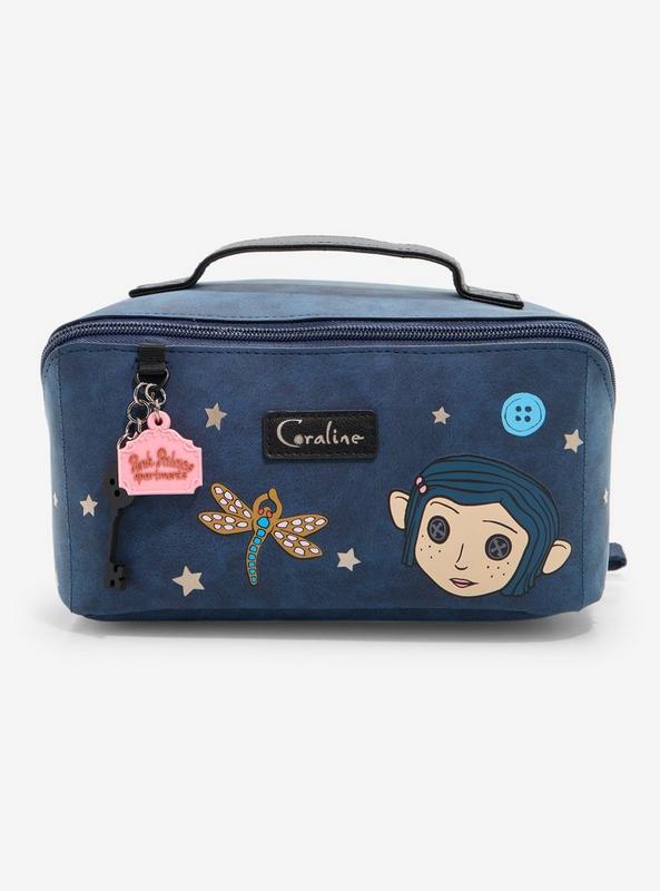 Coraline Charms & Icons Makeup Bag