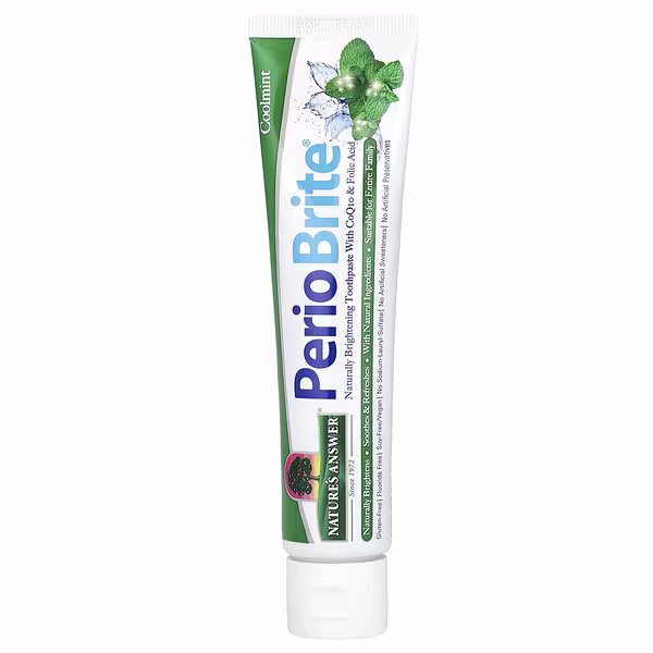 Nature's Answer, PerioBrite®, Toothpaste with Xylitol, Cool Mint, 4 oz (113.4 g)