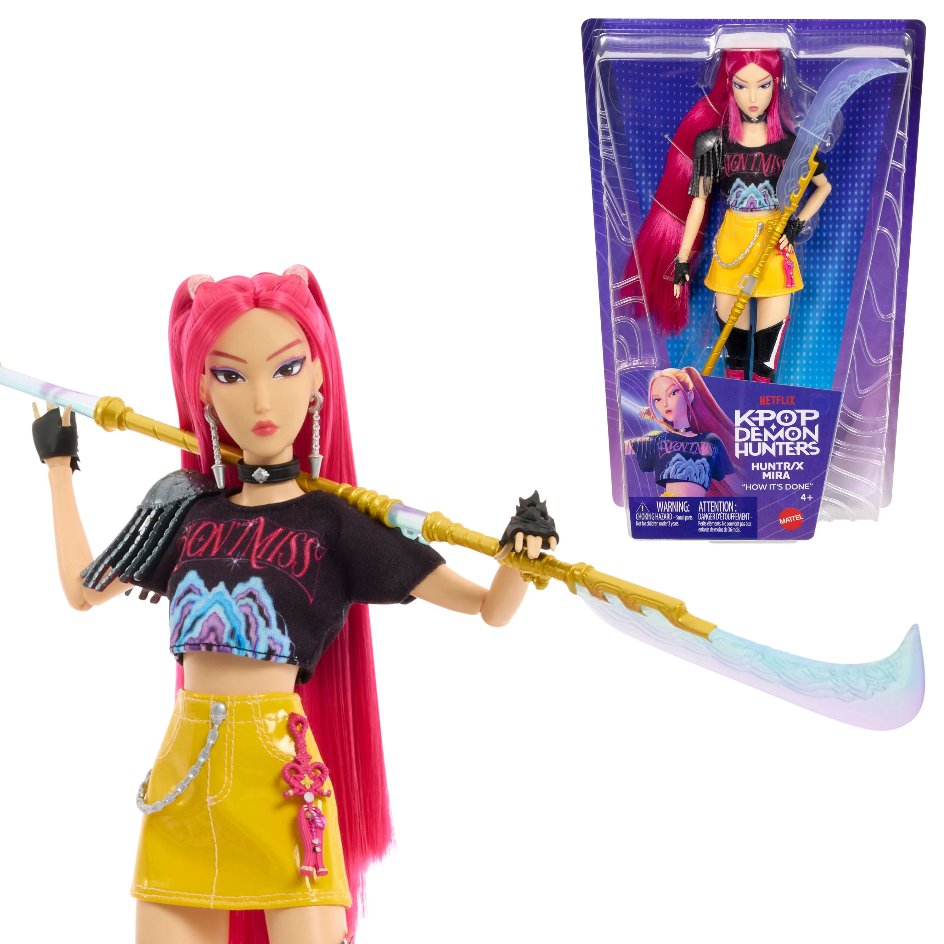 KPop Demon Hunters HUNTR/X: Mira “How It's Done” Doll