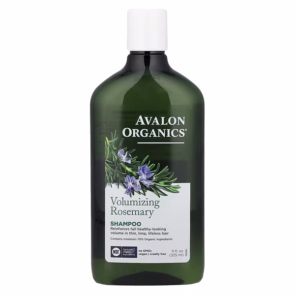 Avalon Organics, Shampoo, Volumizing Rosemary, 11 fl oz (325 ml)