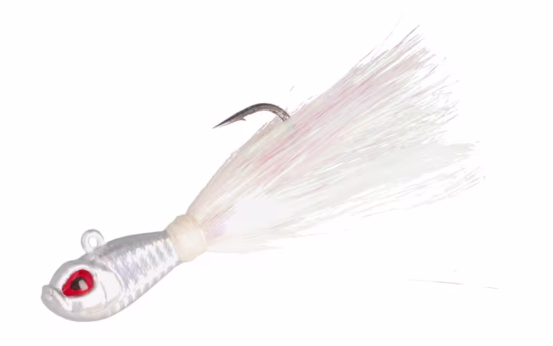 Offshore Angler Mylar Jig - White - 3/8 oz.