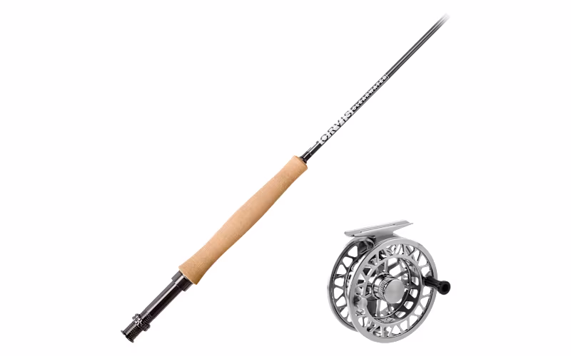 Orvis Clearwater Travel Fly Rod and White River Fly Shop Vanguard Fly Reel Combo