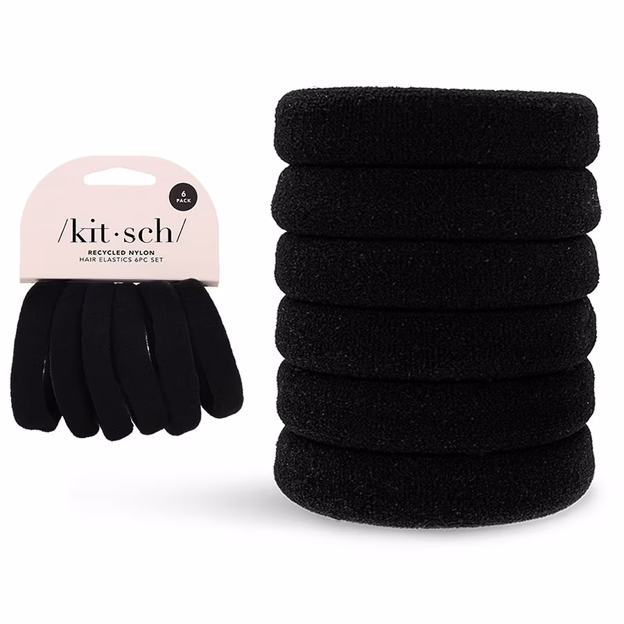 KITSCH Eco-Friendly Thick Elastics, 6.0 ea