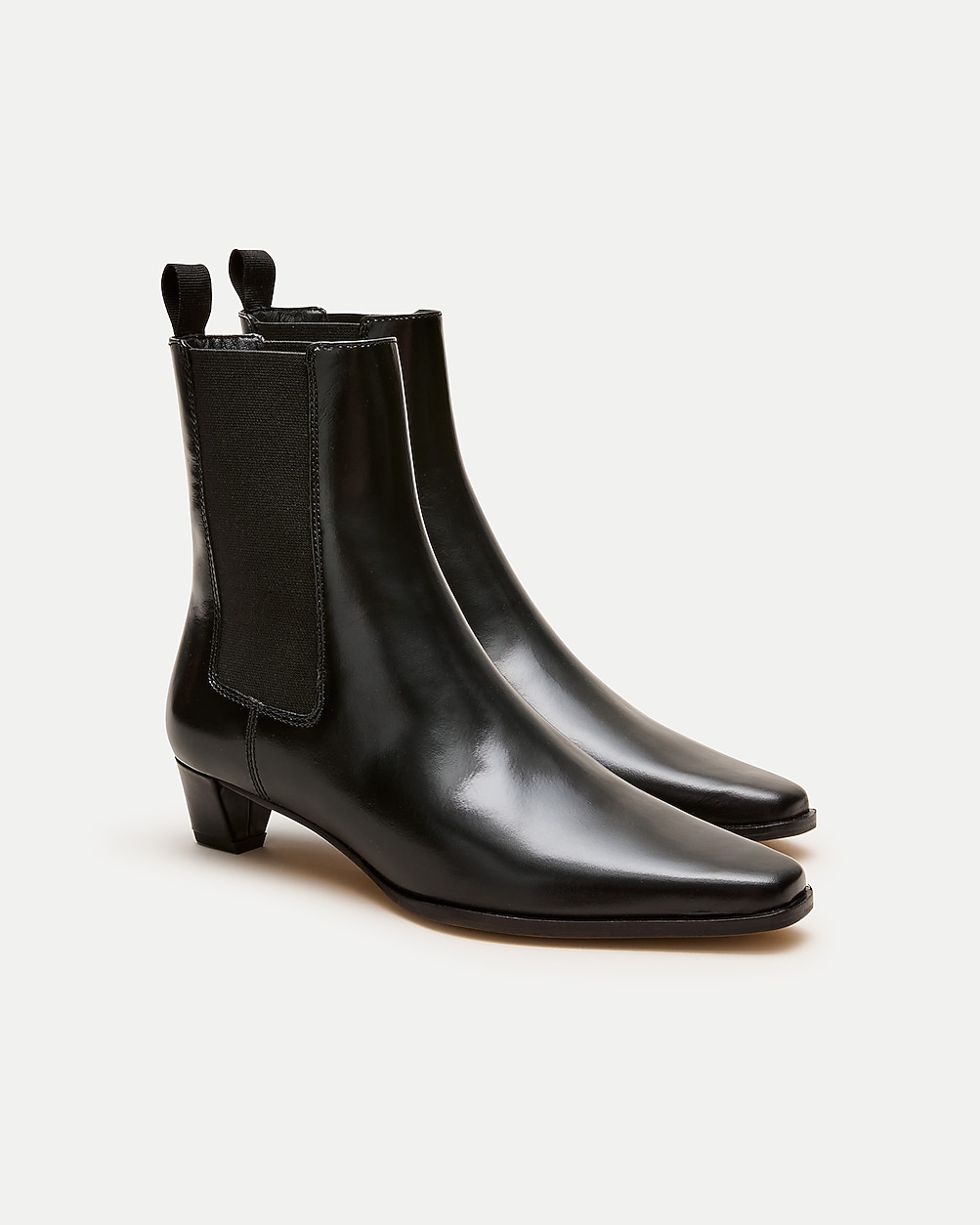 Chelsea pull-on boots in leather