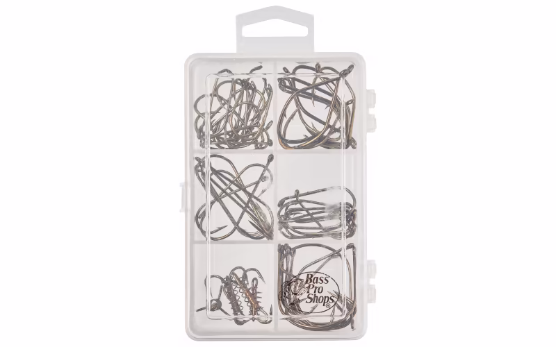Bass Pro Shops 62-Piece Catfish Hook Kit