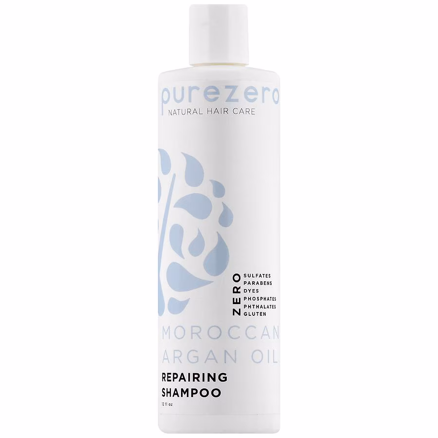 Purezero Moroccan Argan Oil Repairing Shampoo, 12.0 fl oz