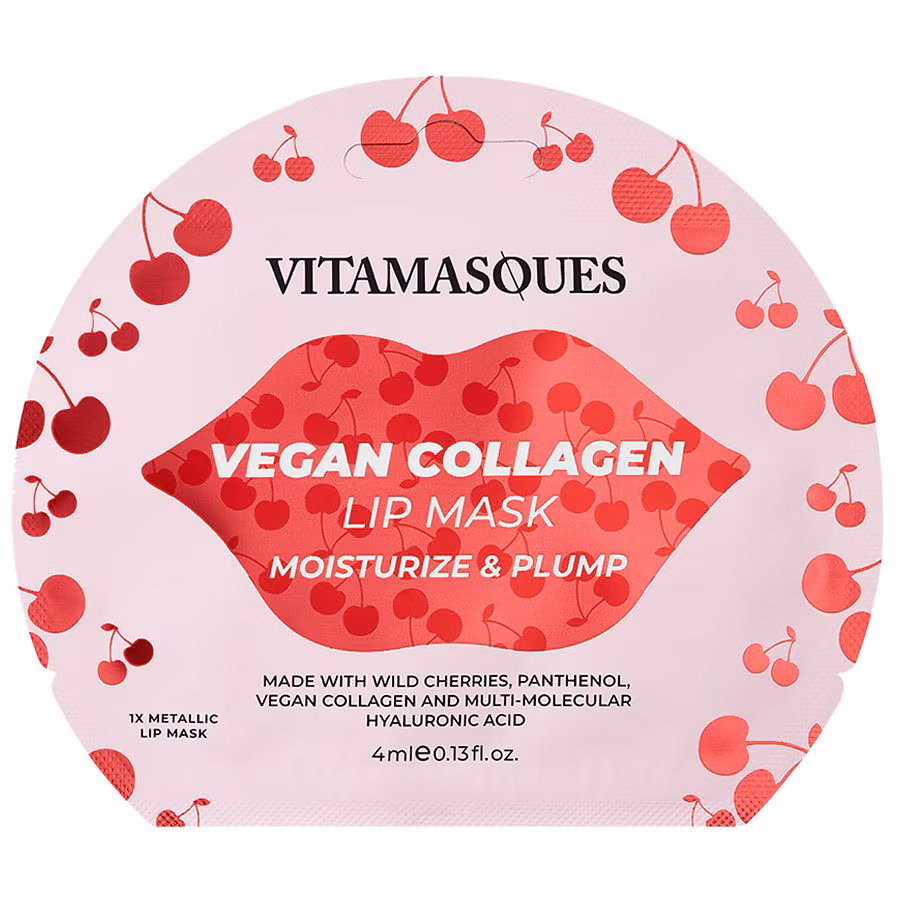 Vitamasques Metallic Collagen Lip Mask, 0.13 fl oz