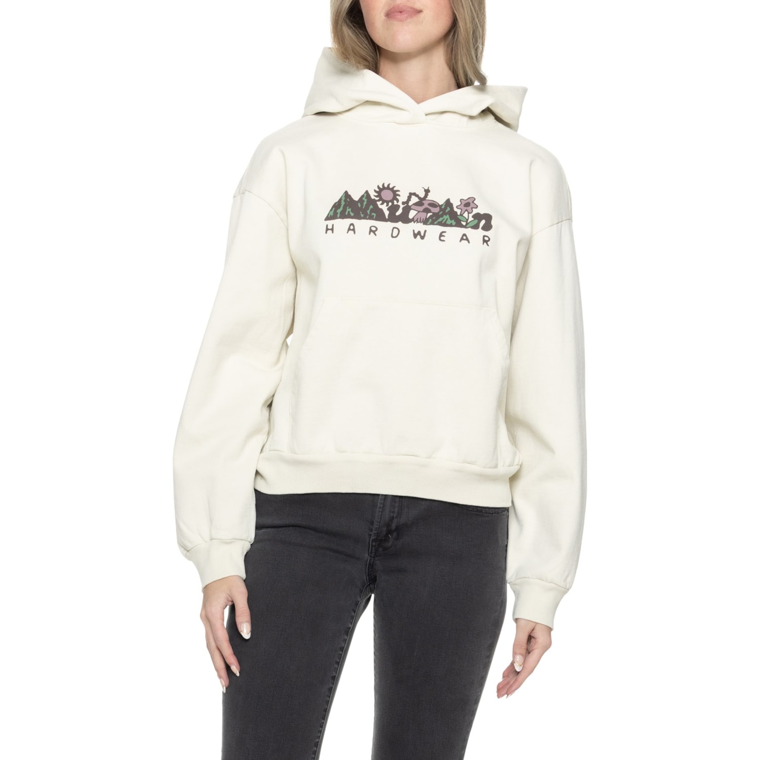 Mountain Hardwear MHW Sun Stash Collab Cropped Hoodie