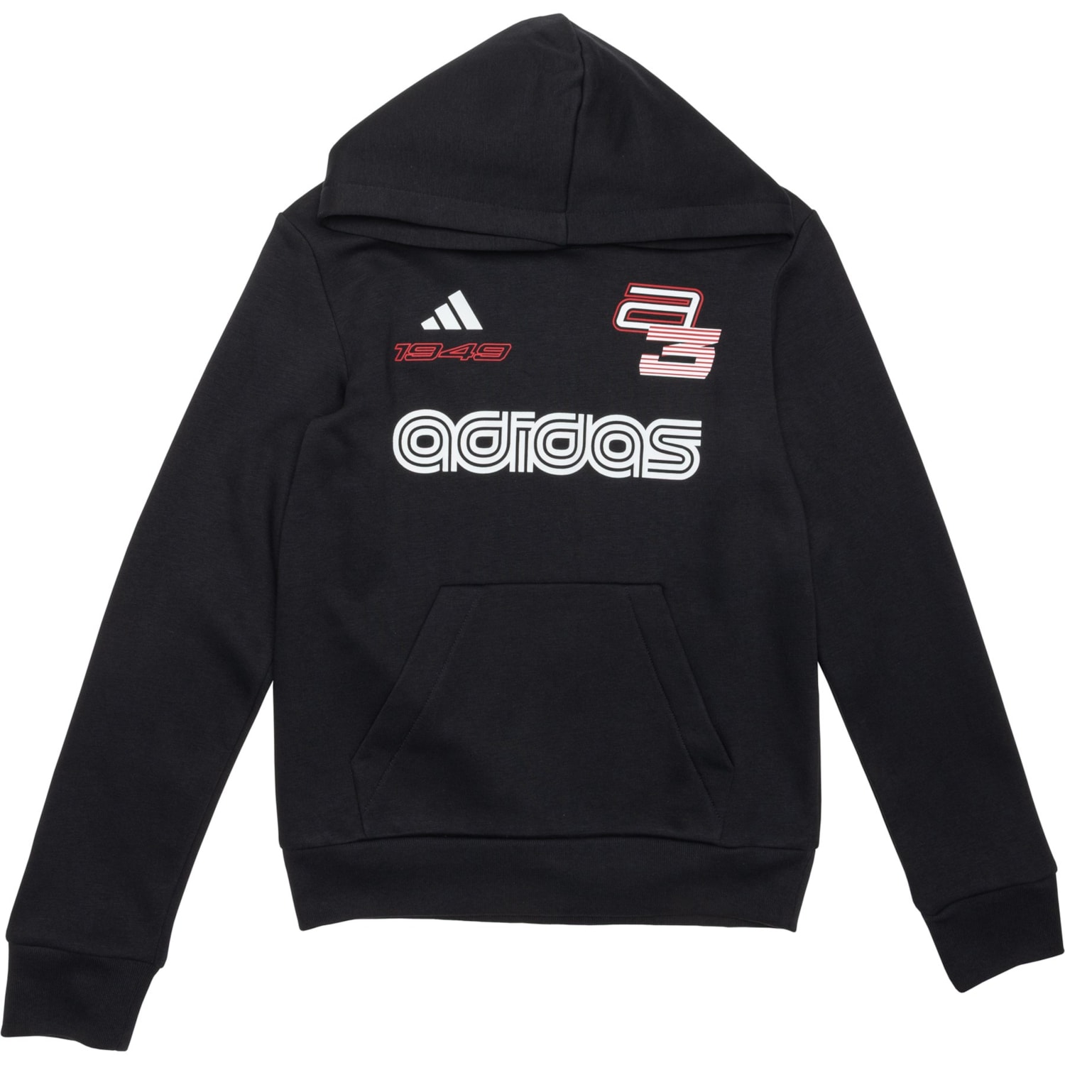 adidas Big Boys Adi Team Fleece Hoodie