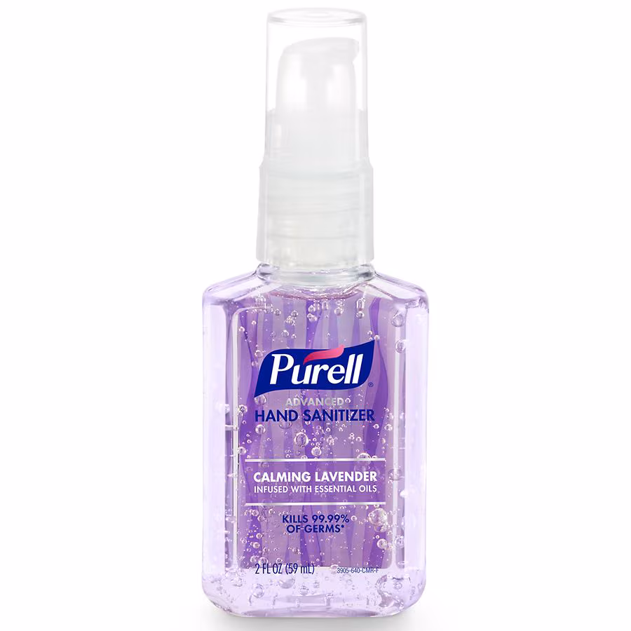Purell Advanced Advanced Hand Sanitzier with Calming Lavender, 2.0 fl oz