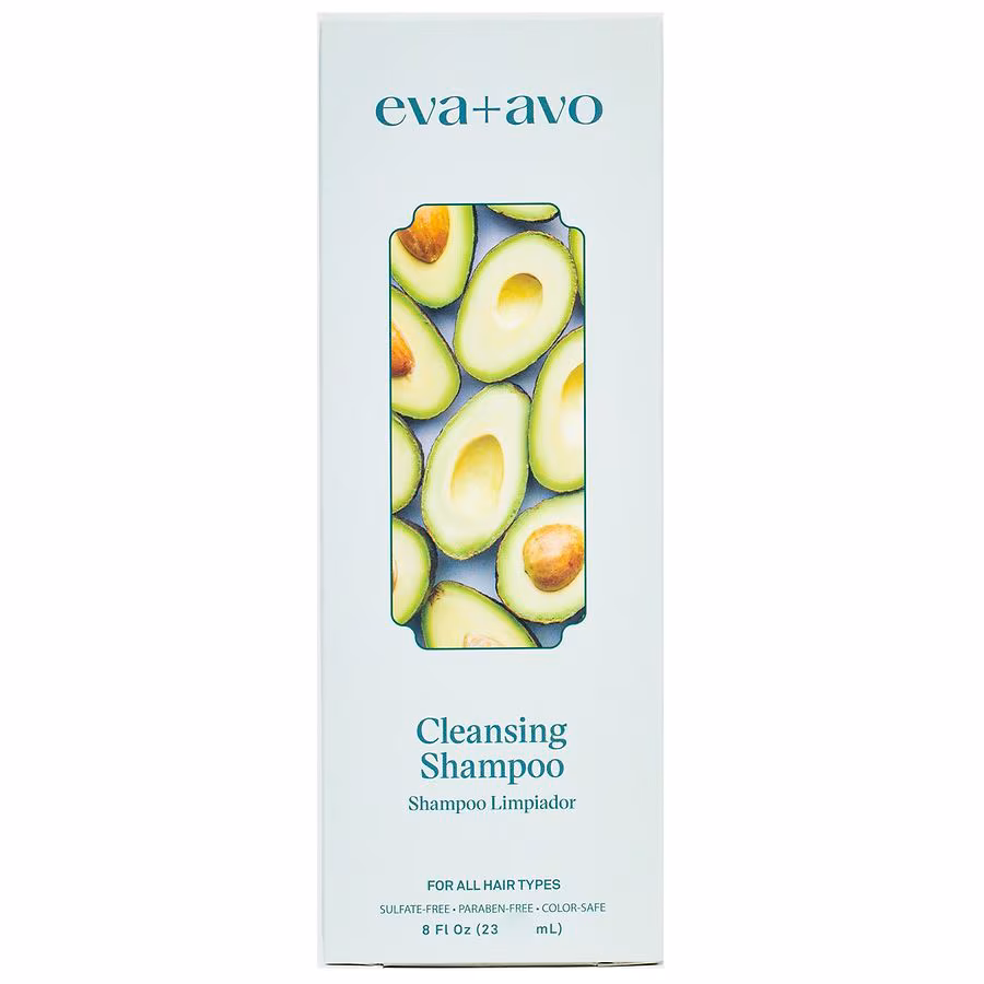 Eva+Avo Cleansing Shampoo For All Hair Types, 8.0 fl oz