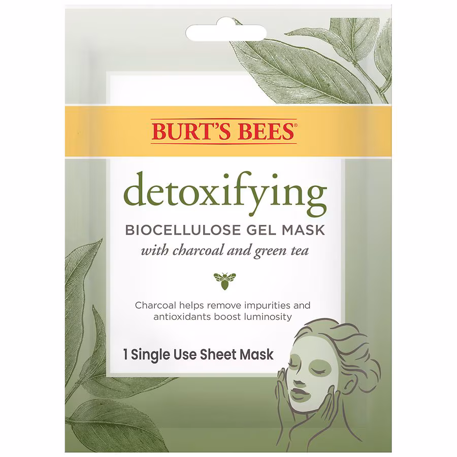 Burt's Bees Detoxifying Single-Use Gel Sheet Mask