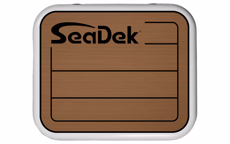 SeaDek Teak Cooler Pad for YETI Roadie 24