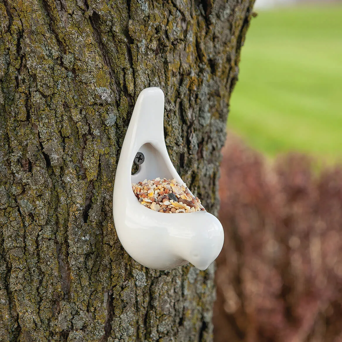 Ceramic Bird Feeder