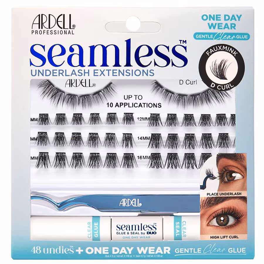 Ardell Seamless Underlash Extensions Fauxmink D Curl, 1.0 set