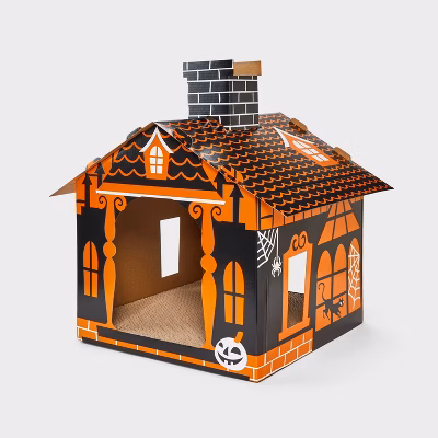 Halloween Haunted House Cat Scratcher House - 18.5" - Boots & Barkley™