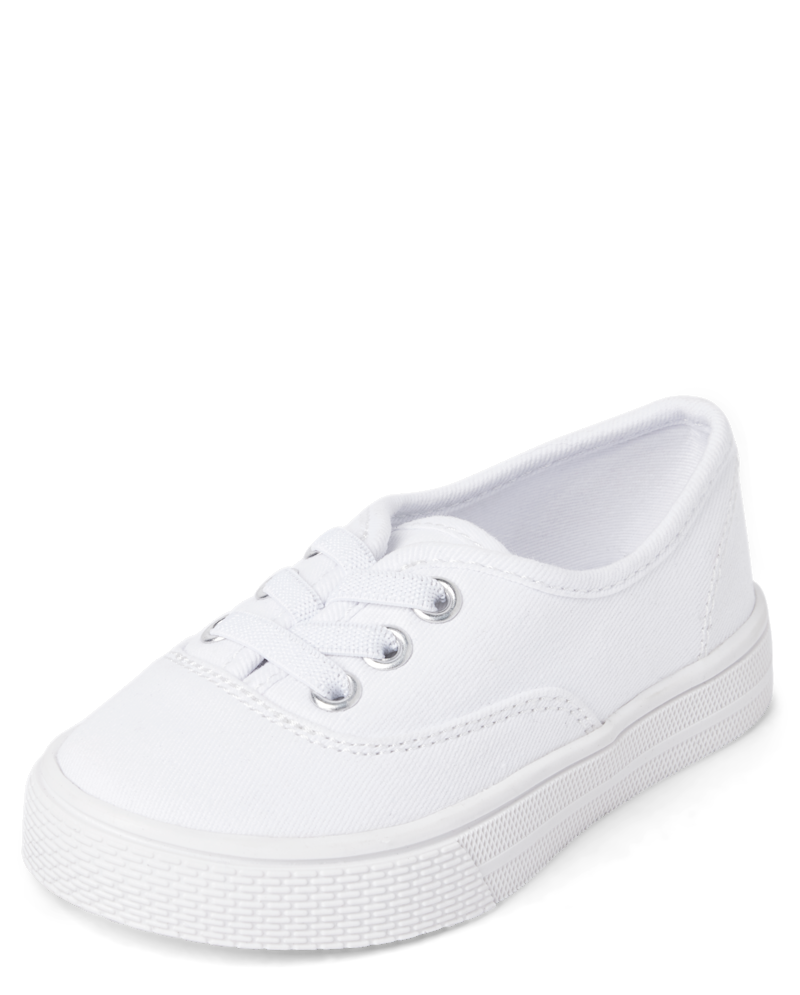 Toddler Girls Low Top Sneakers - white