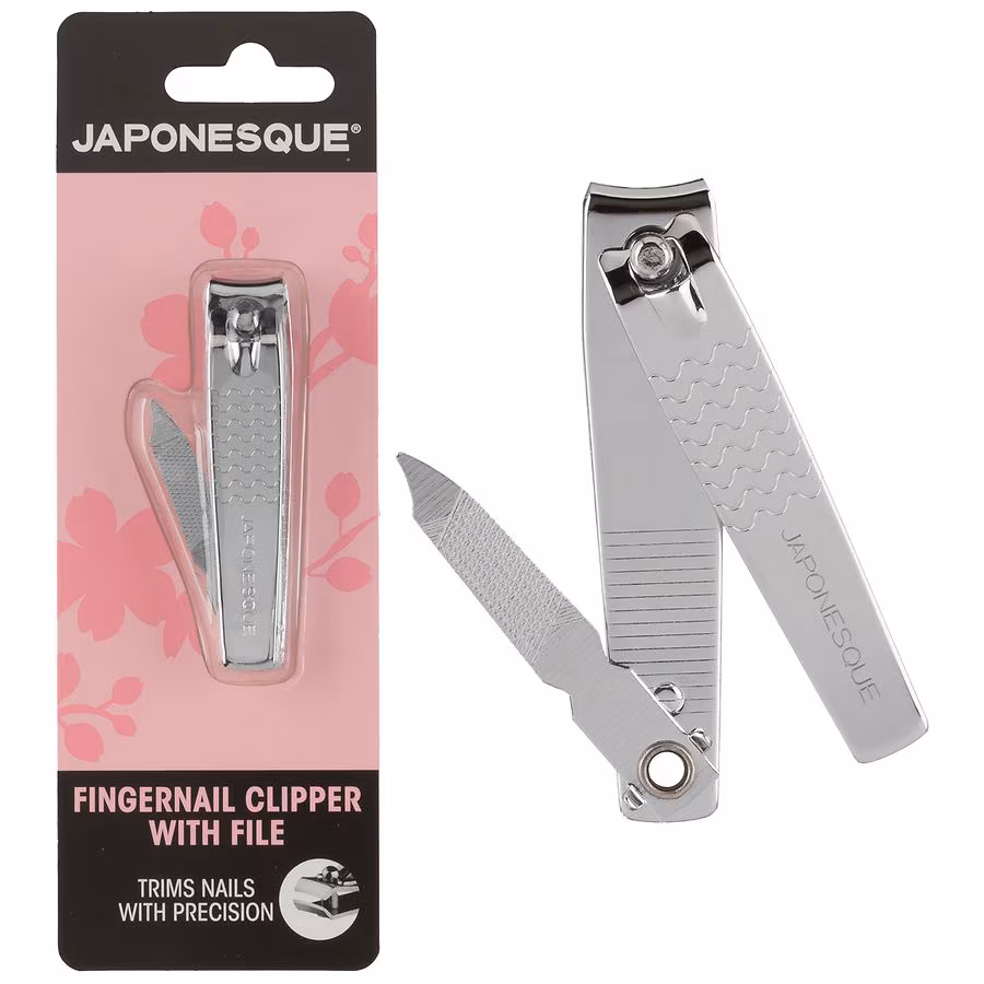 Japonesque Fingernail Clipper and File, 1.0 set