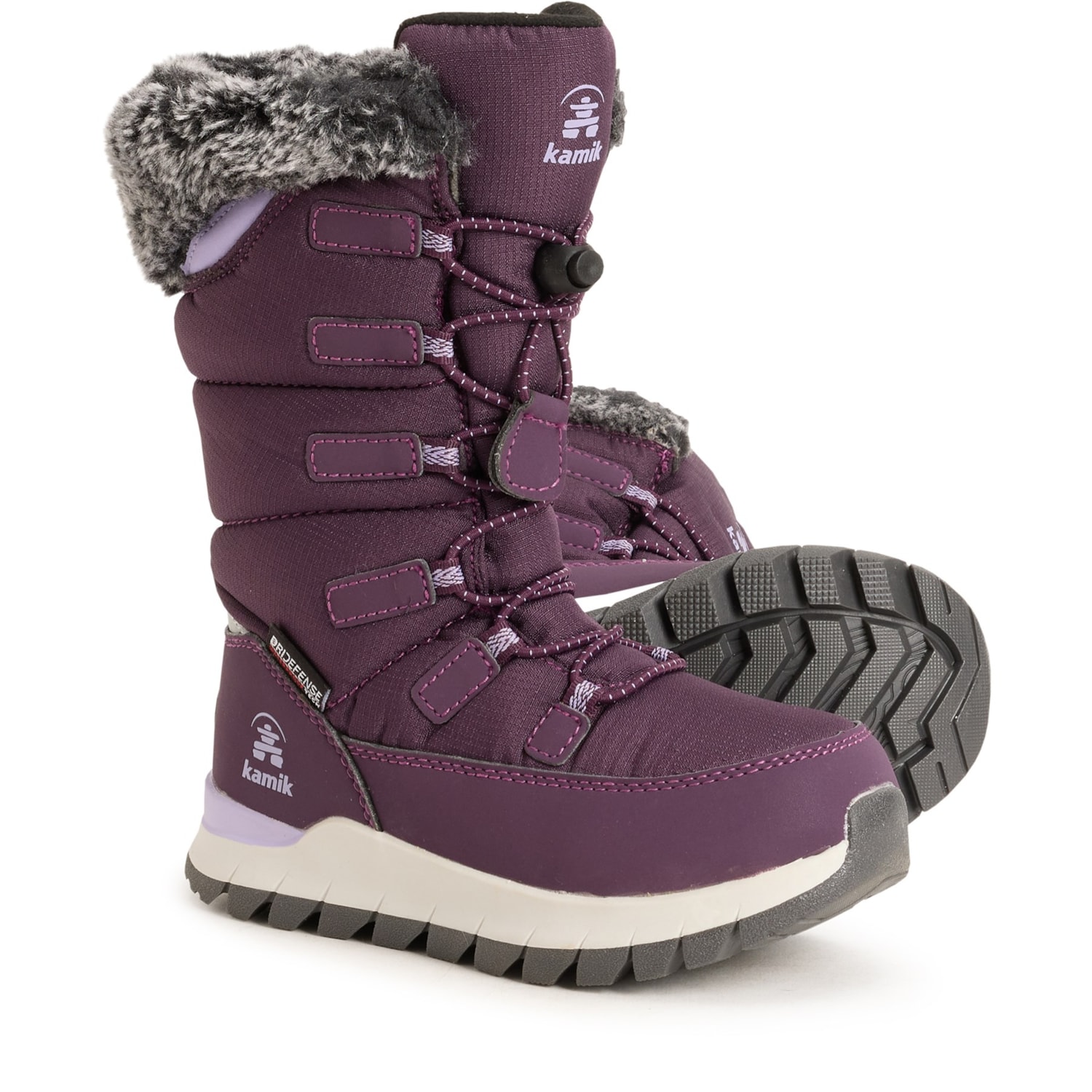Kamik Boys and Girls Prairie 2 Snow Boots - Waterproof, Insulated