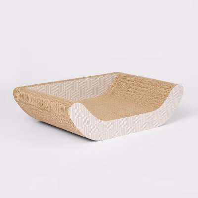 Checkered Sofa Cat Scratcher - 17.7" - Boots & Barkley™
