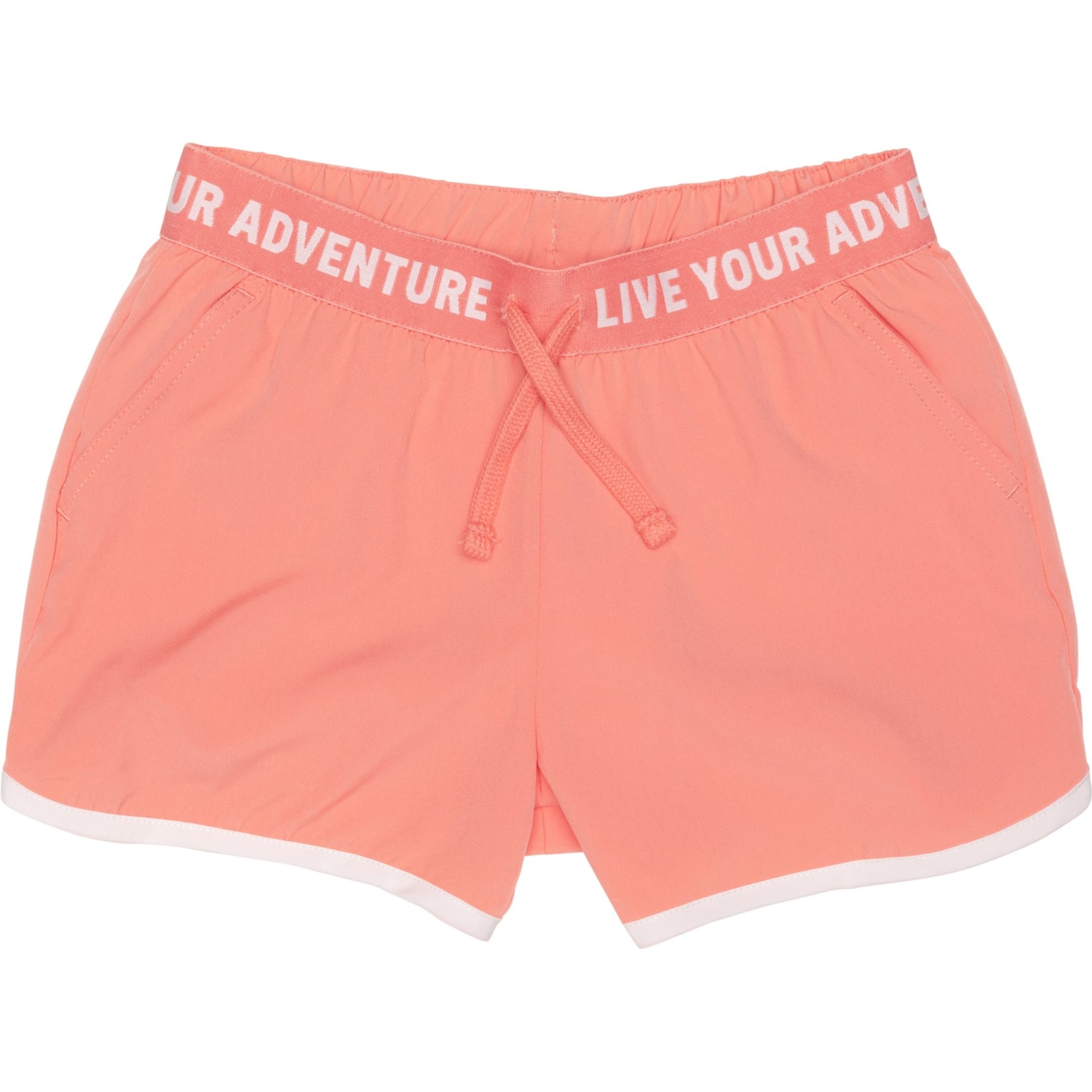 Eddie Bauer Big and Little Girls Trail Active Shorts - Built-In Briefs
