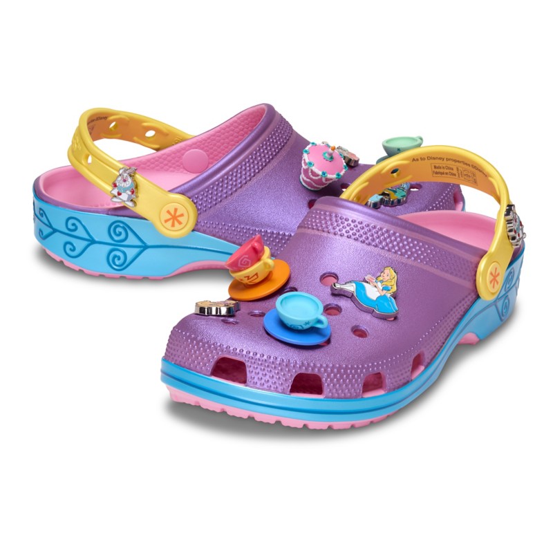 Alice in Wonderland 75th Anniversary Clogs for Adults by Crocs – D23: The Ultimate Disney Fan Event