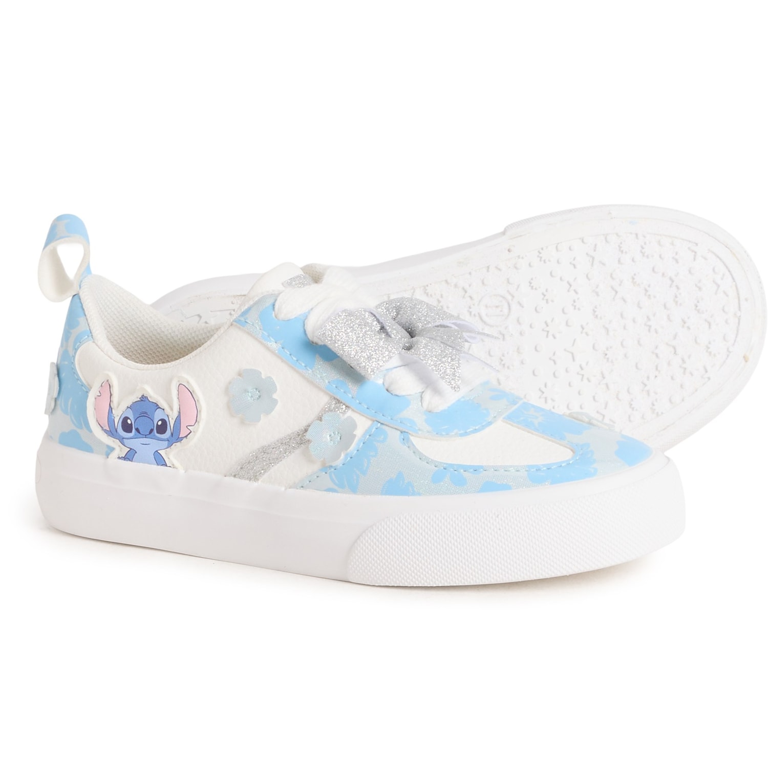 GROUND UP Toddler and Little Girls Stitch Court Sneakers
