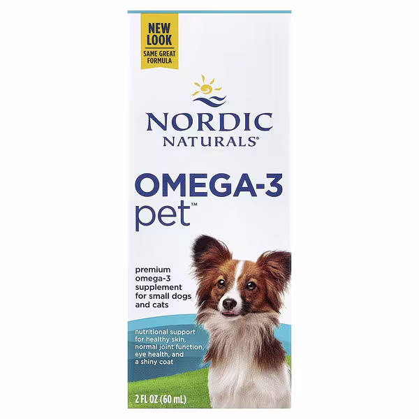 Nordic Naturals, Omega-3 Pet™, For Small Dogs and Cats , 2 fl oz (60 ml)