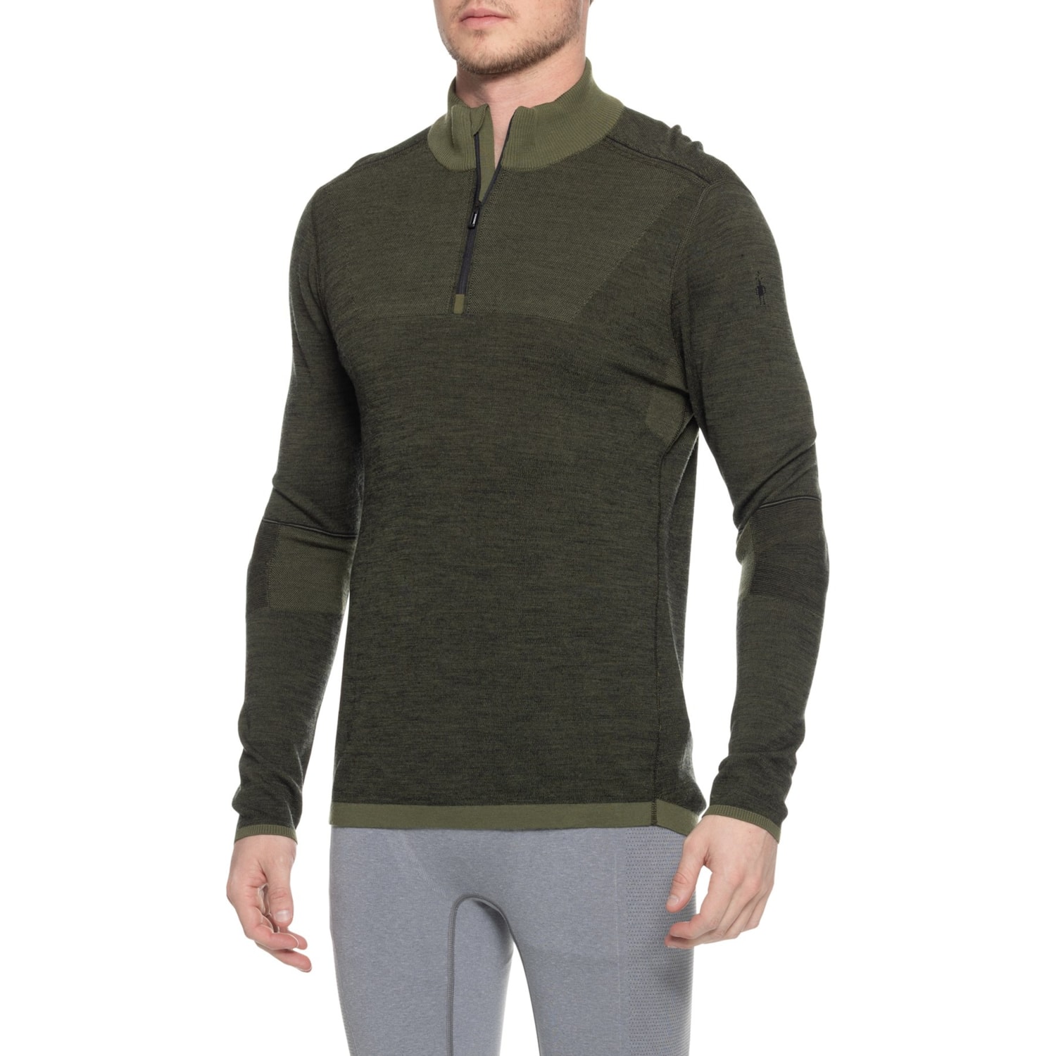 SmartWool Intraknit Alpine Base Layer Top - Merino Wool, Zip Neck, Long Sleeve