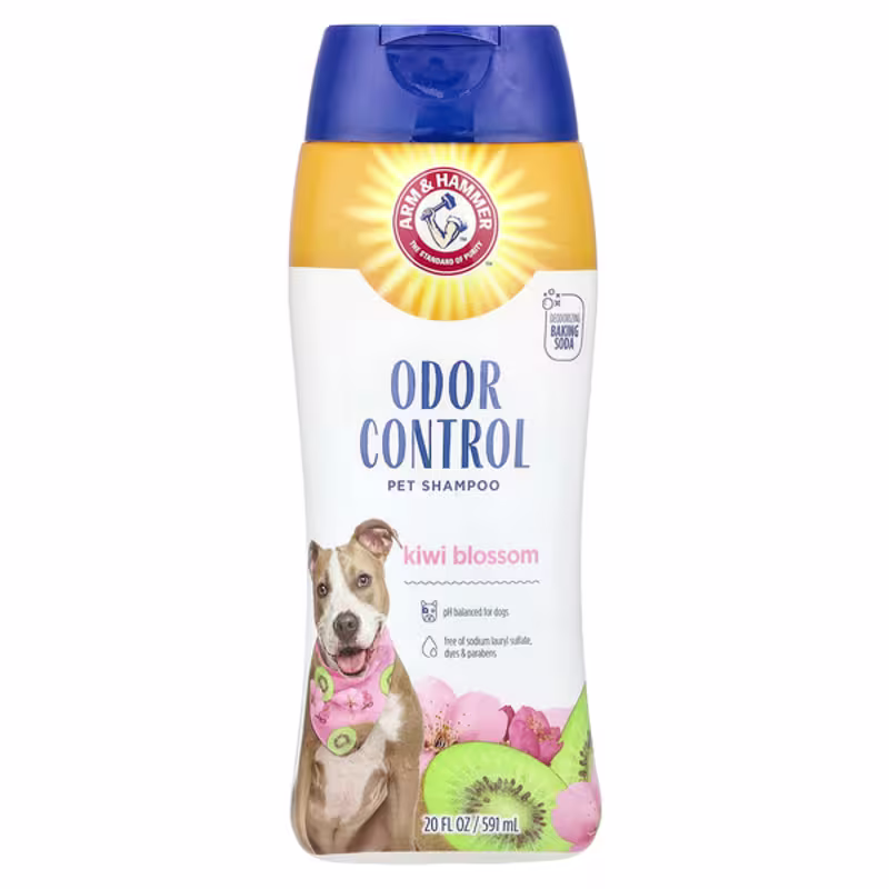 Arm & Hammer, Odor Control Pet Shampoo, For Dogs, Kiwi Blossom, 20 fl oz (591 ml)