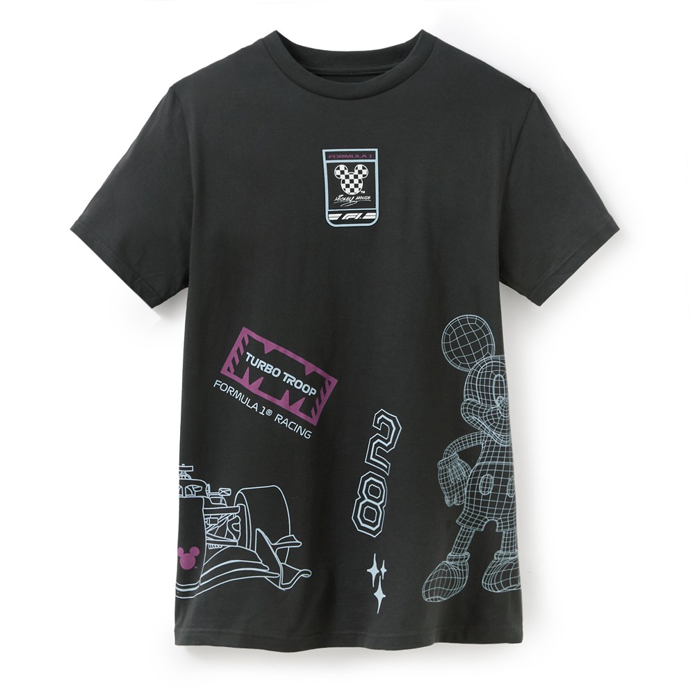 Disney x Formula 1® Velocity Mickey Mouse Crest T-Shirt for Men