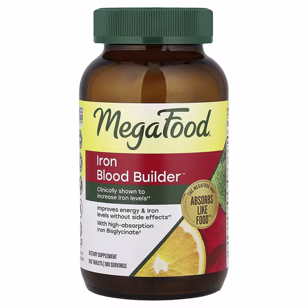 MegaFood, Iron Blood Builder™, 180 Tablets