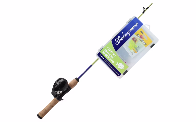 Shakespeare Catch More Fish Panfish Spincast Combo
