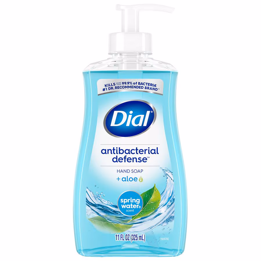 Dial Antibacterial Defense Liquid Hand Soap + Aloe Spring Water