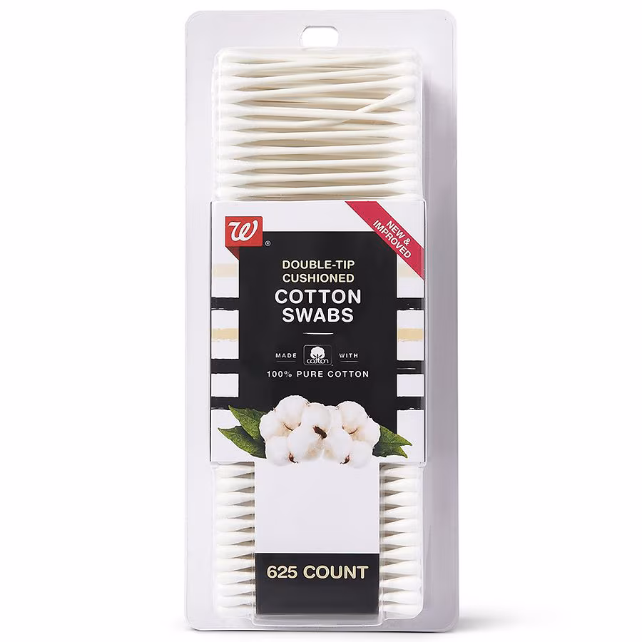 Walgreens Double-Tip Cushioned Cotton Swabs
