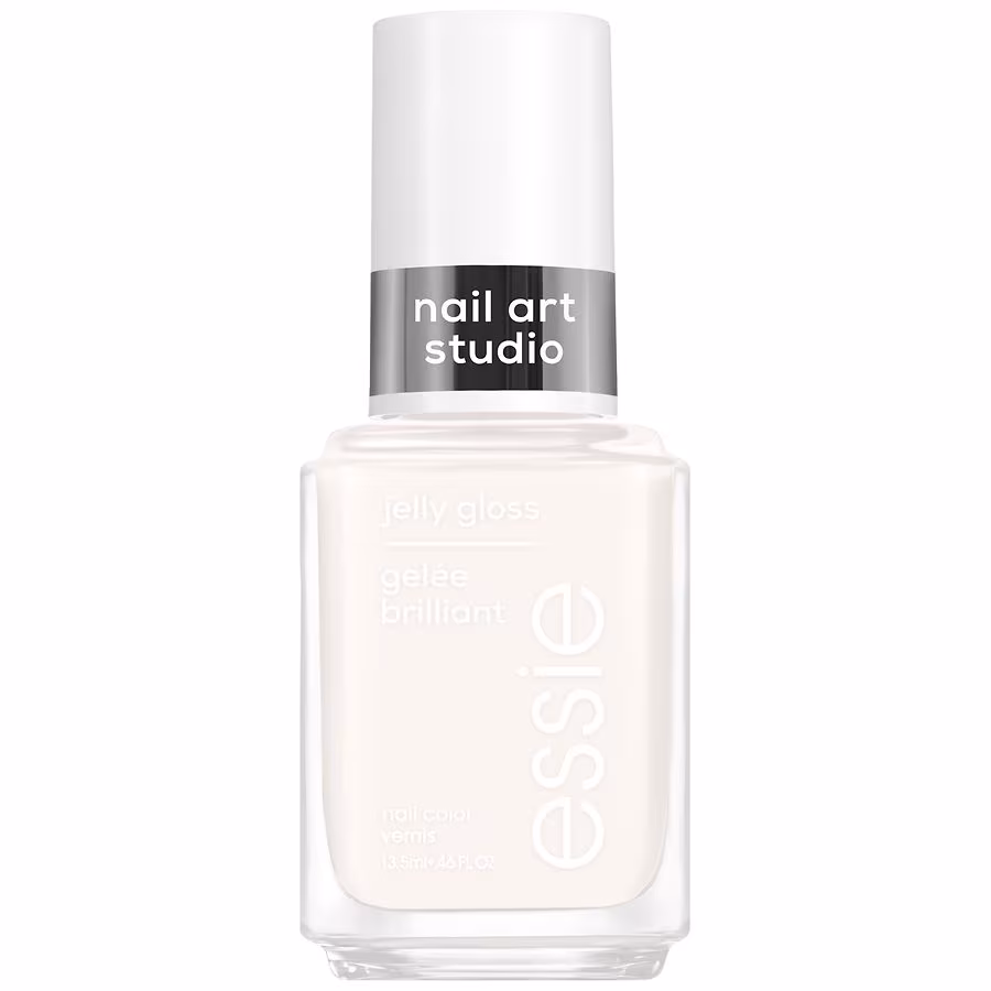 essie Nail Art Studio Jelly Gloss Vegan Nail Polish, Arctic Jelly, 0.46 fl oz