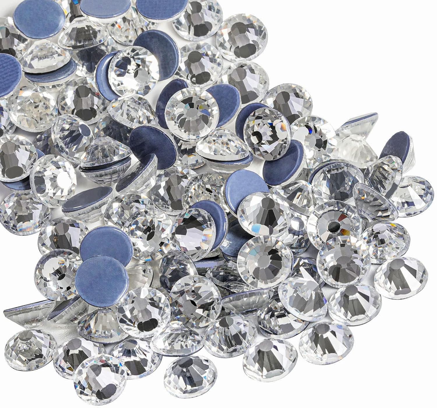 Beadsland Hotfix Rhinestones, Crystal, SS10, 2880pcs