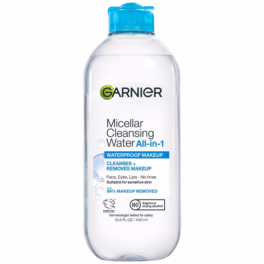 Garnier SkinActive Micellar Cleansing Water For Waterproof & Long-Wear Makeup, 13.5 fl oz, 13.5 fl oz