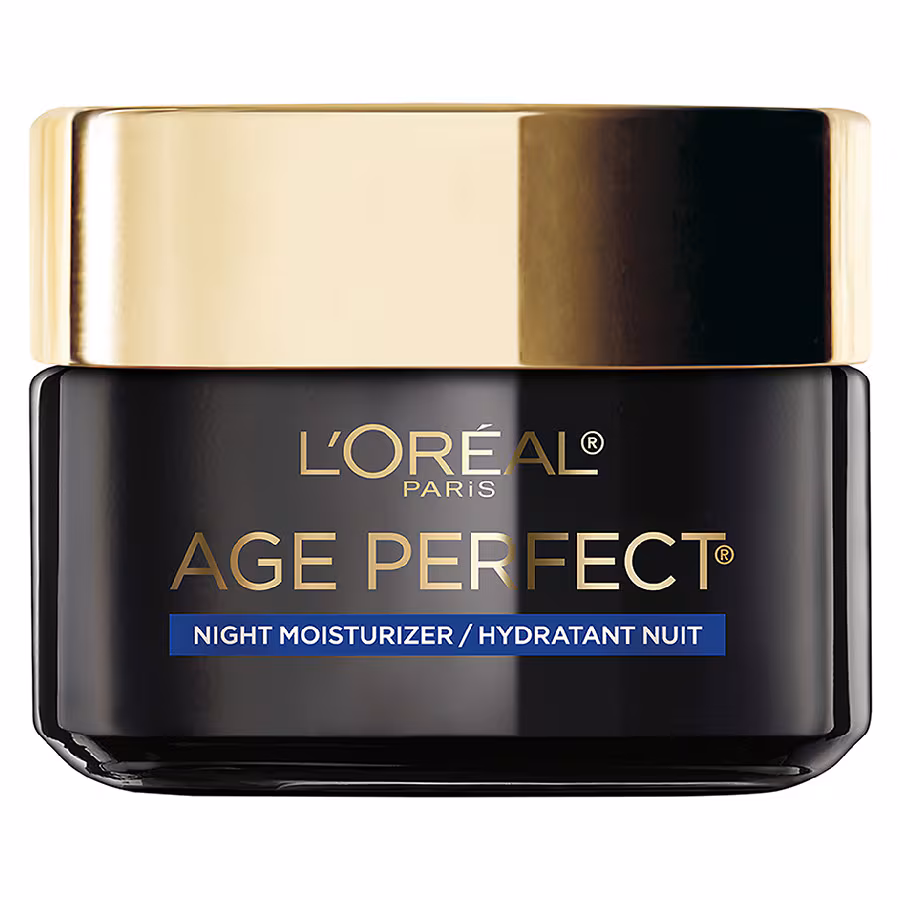 L'Oreal Paris Age Perfect Cell Renewal Anti-Aging Night Moisturizer, 1.7 oz