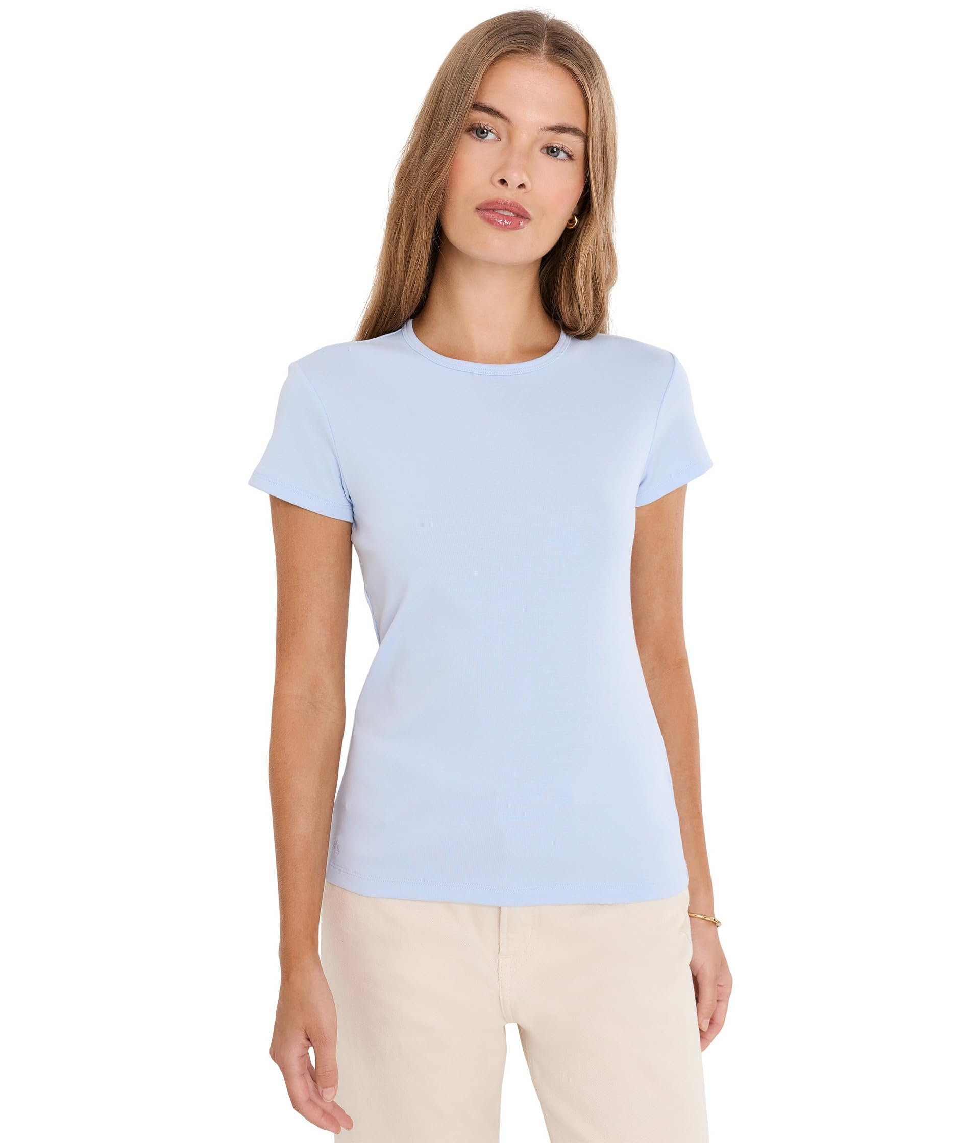 Lauren Ralph Lauren Petite Stretch Cotton Tee