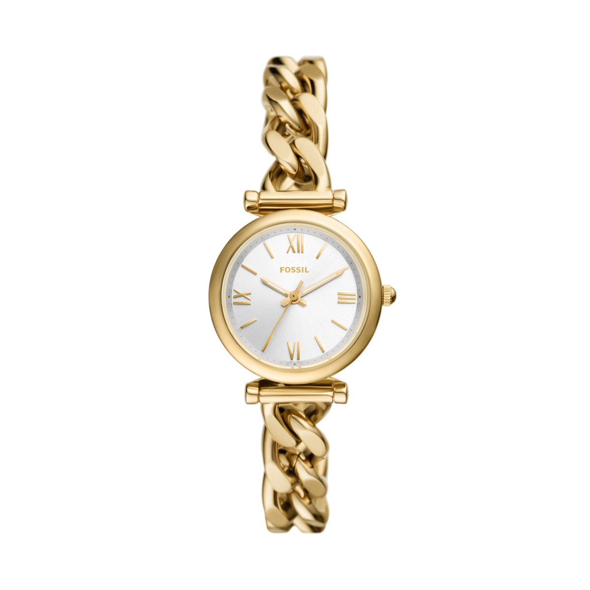 Carlie Mini 28mm Three-Hand Gold-Tone Stainless Steel Watch