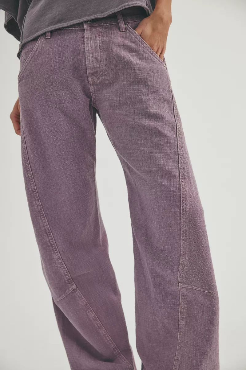We The Free Highland Low-Rise Twisted Bowed Jeans