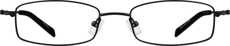 Black Rectangle Glasses #411521