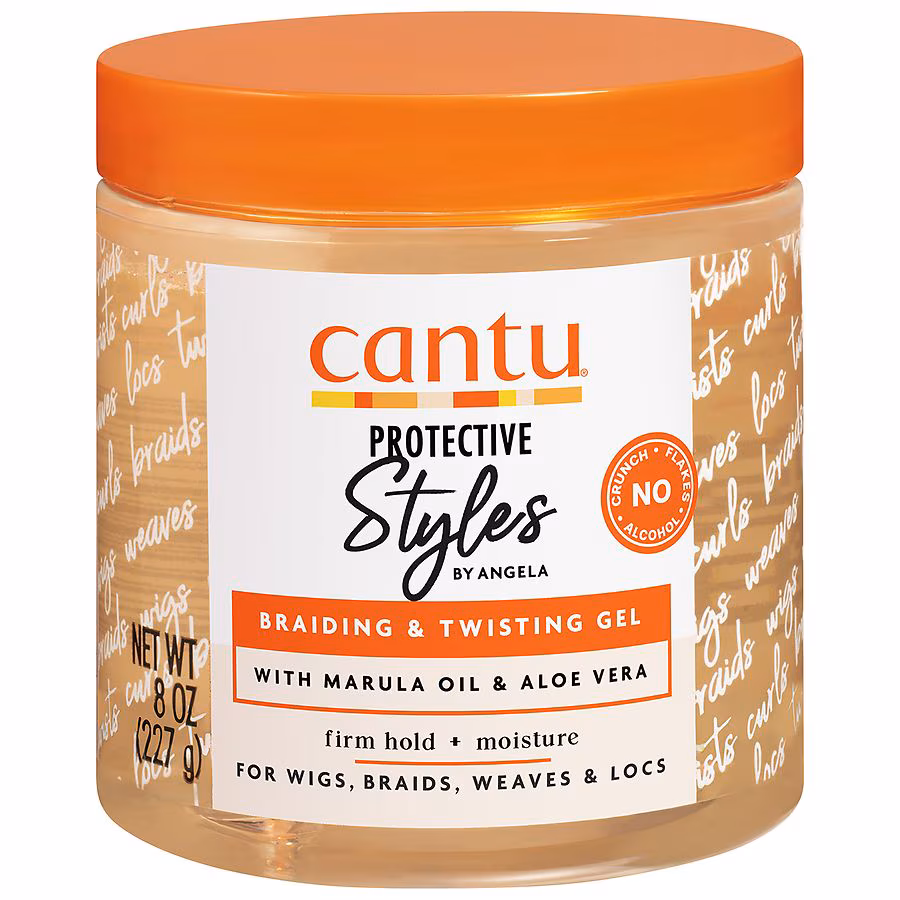 Cantu Protective Styles Braiding & Twisting Gel, 8.0 OZ