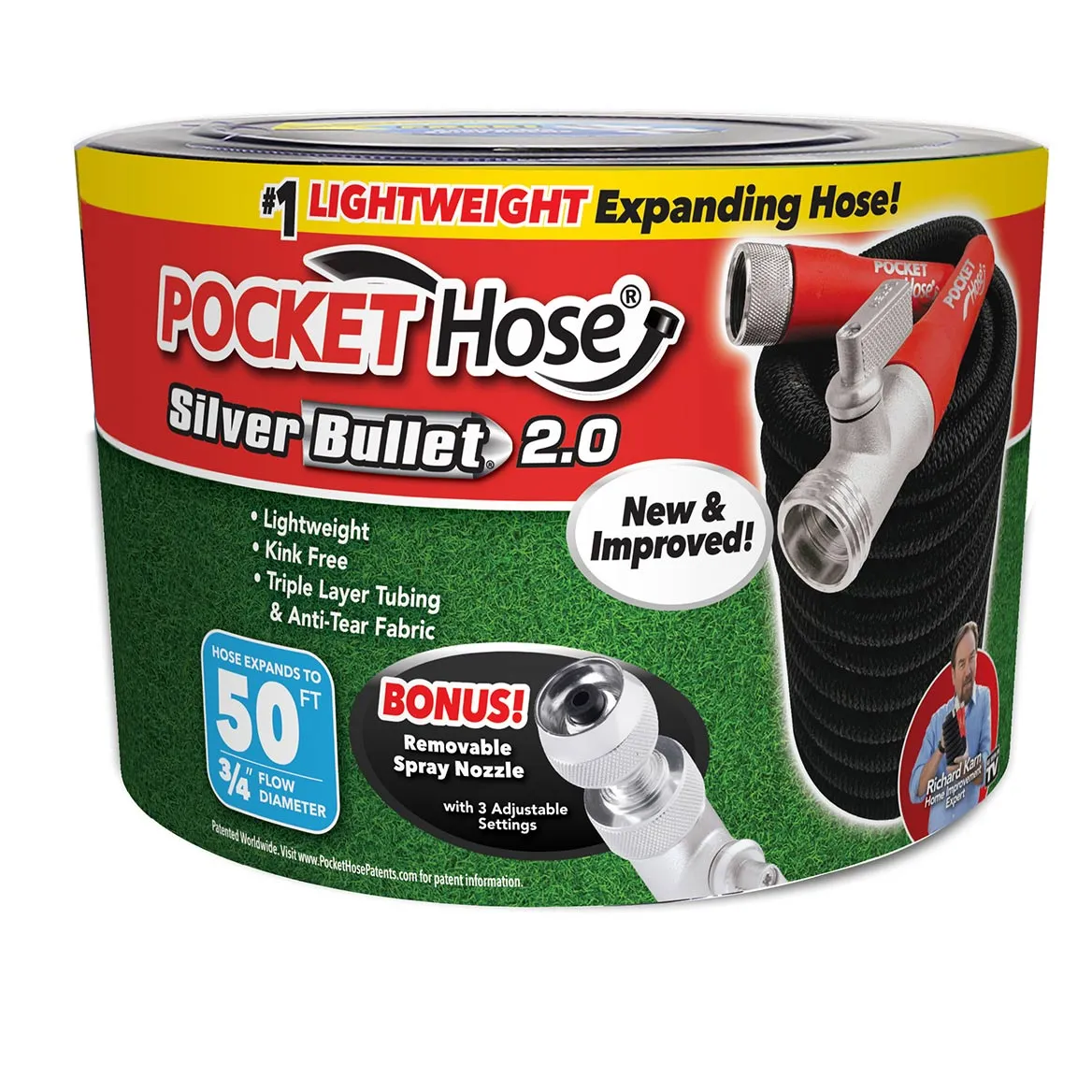 Pocket Hose® Silver Bullet